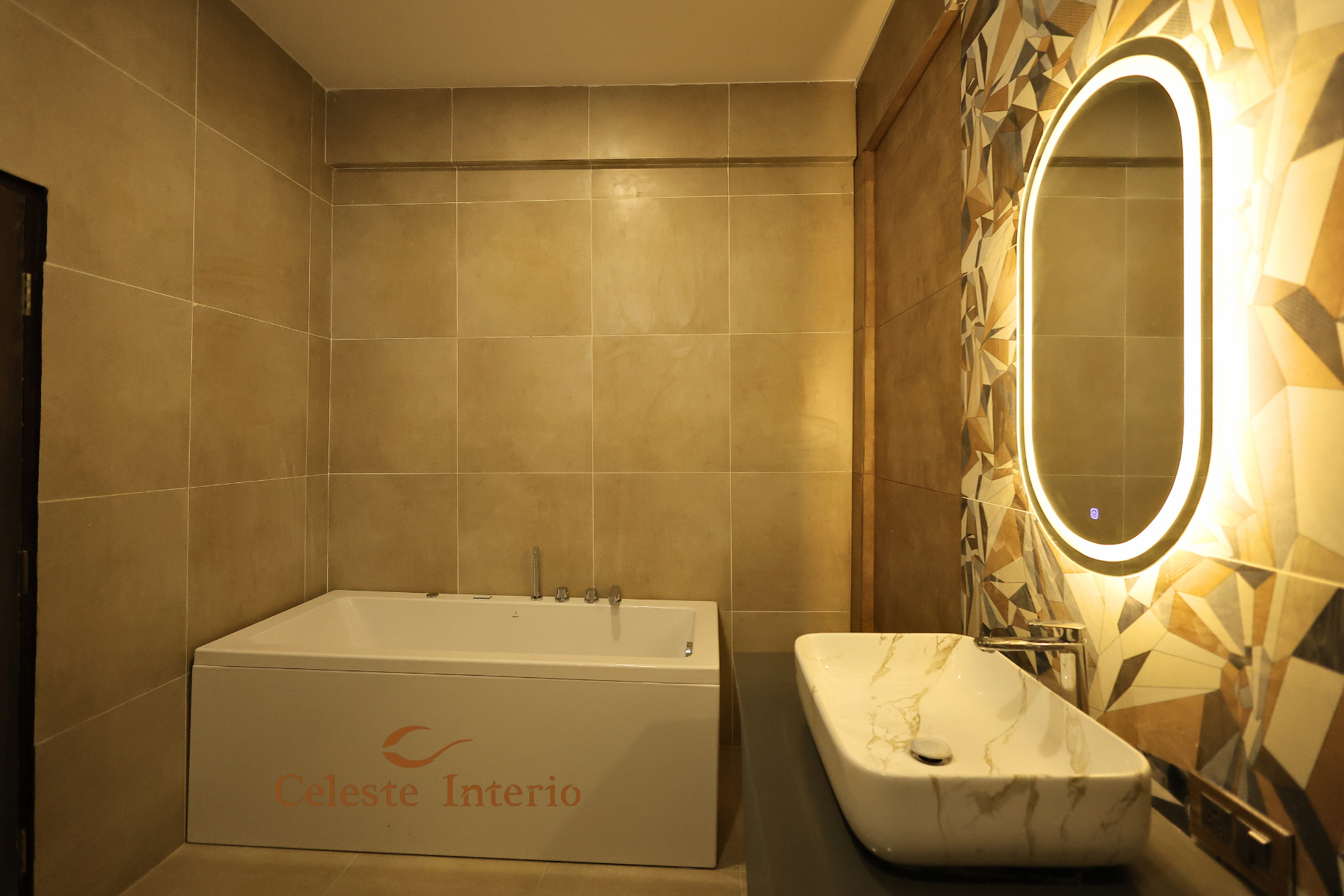 Modern bathroom renovation by premium interior designer in Bangalore
