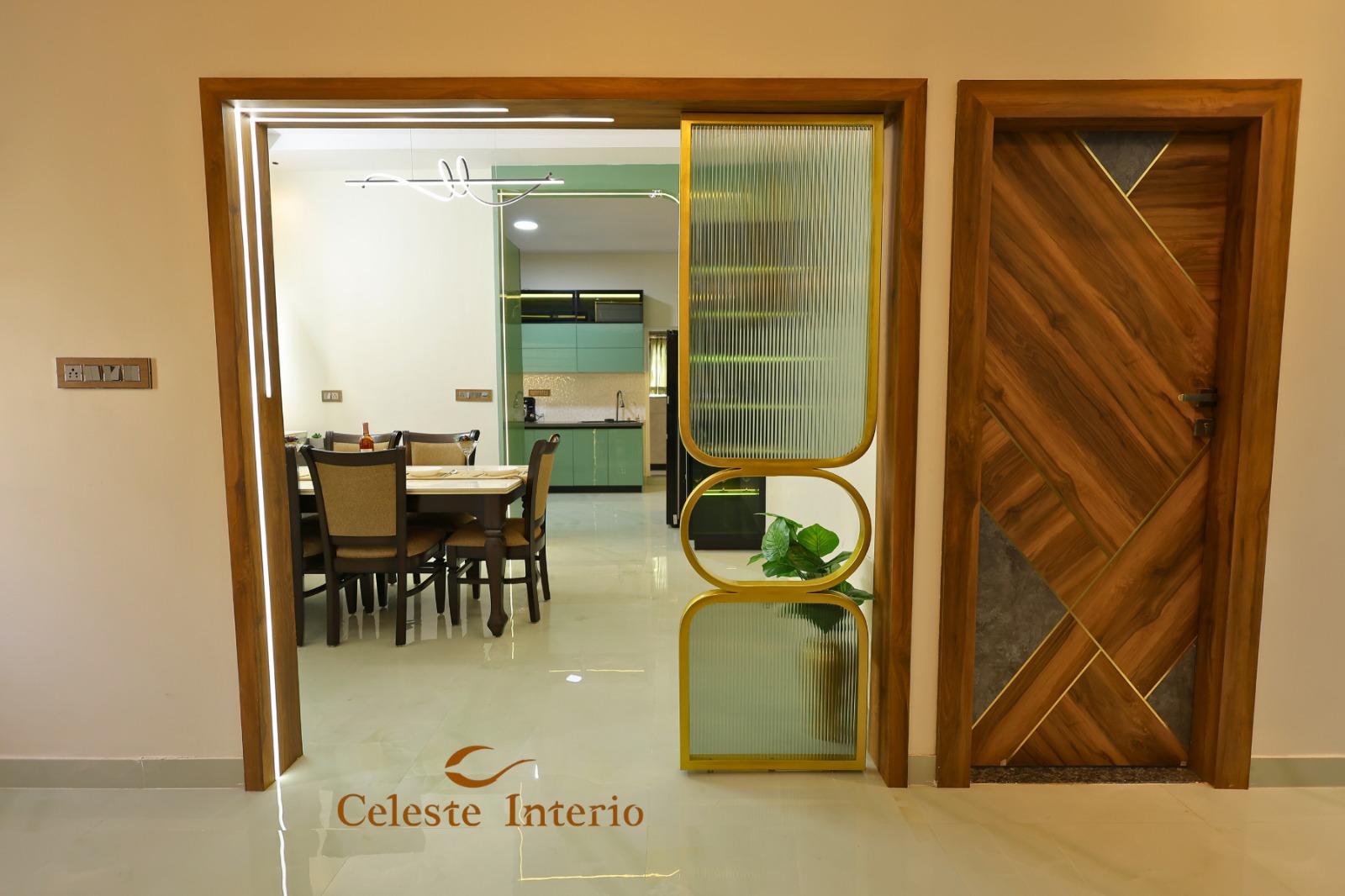 Luxury modular kitchen design in Bangalore by premium interior designer
